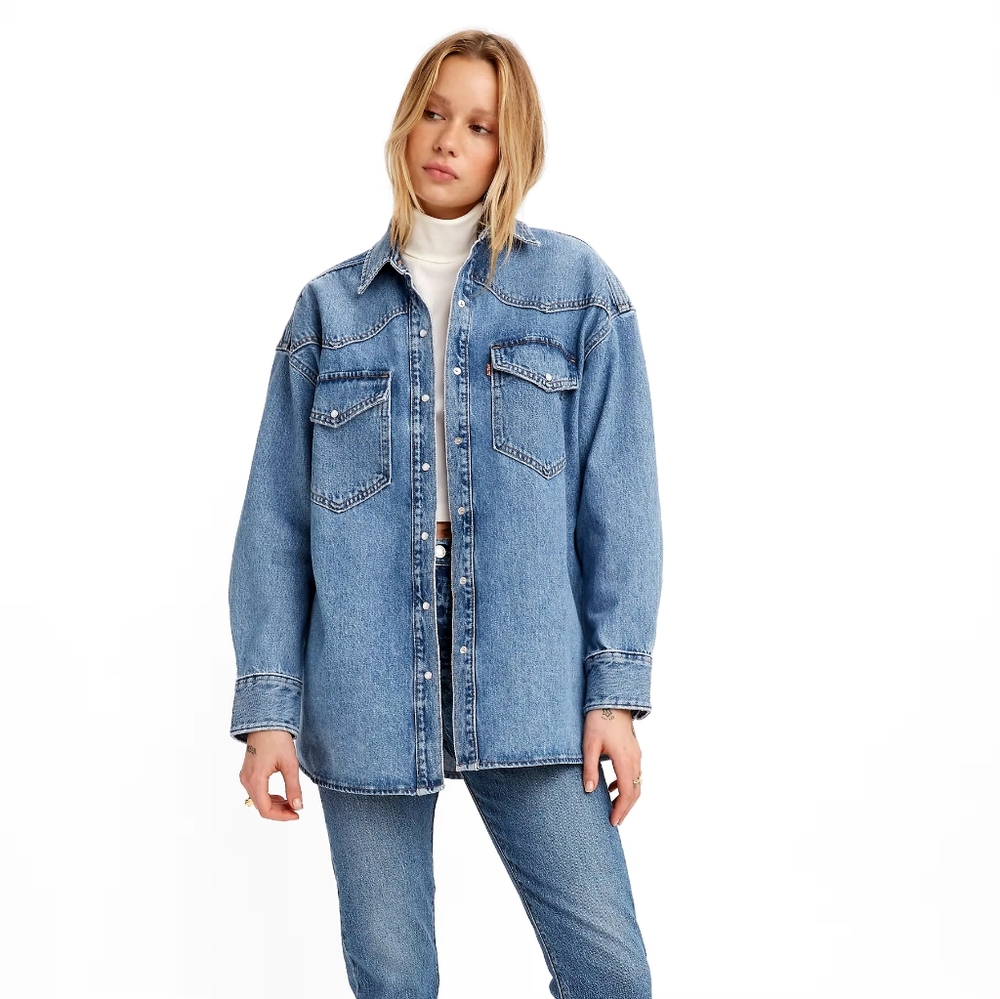 Levi's Dylan denim shirt jacket